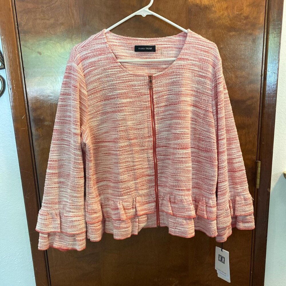 Pink Sweater Jacket